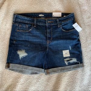Old Navy denim mid-rise shorts